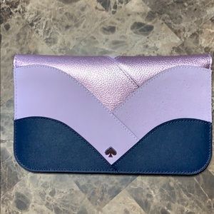 Kate Spade Nadine patchwork medium clutch wallet